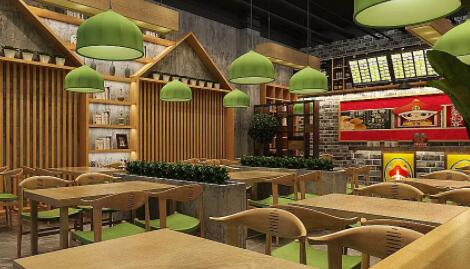 威海如何设计中式快餐店打造中式风味